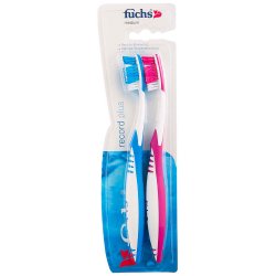 Fuchs Record Plus 2 stk. Tannbrster Medium