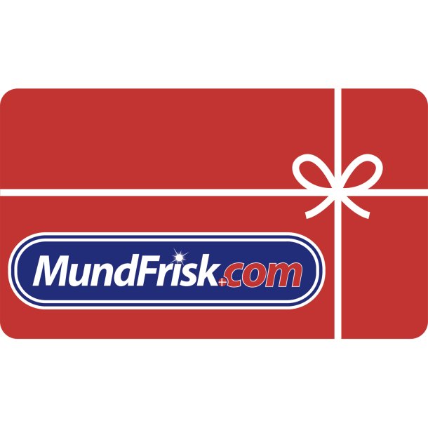 Cadeaubon voor Mundfrisk - Kies zelf het bedrag