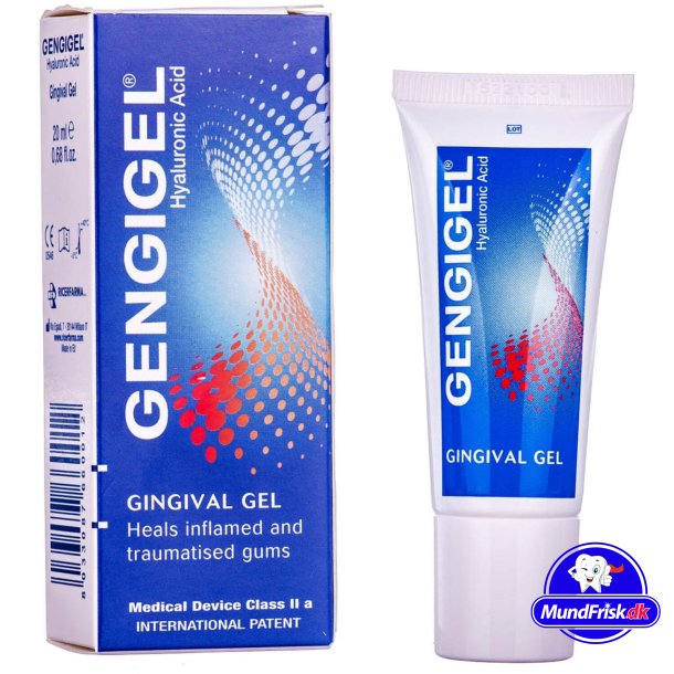 Srhelende Gel Gengigel 20 ml. Tandkdsbetndelse, paradentose og sr i munden