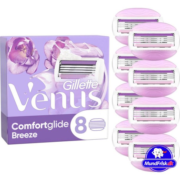 Gillette Venus Breeze Comfortglide barberblader 8-pk.