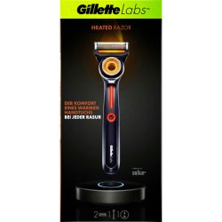 GilletteLabs uppvrmd rakhyvel Elektrisk rakhyvel med vrme
