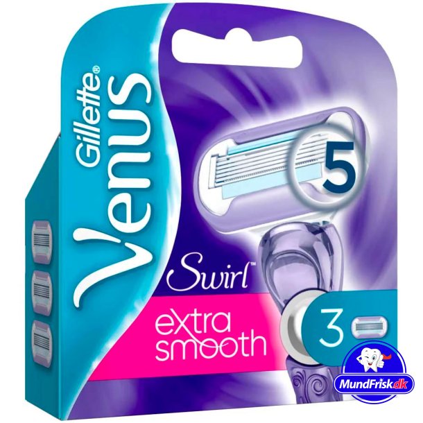 Gillette Venus Deluxe Smooth Swirl 3er-Pack. Rasierklingen