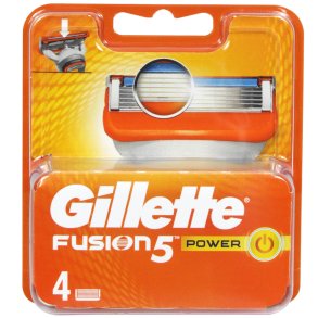 Gillette Fusion5 Power 4-pk. Rakblad