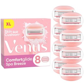 Gillette Venus 8 stk. Spa Breeze Comfortglide Barberblade