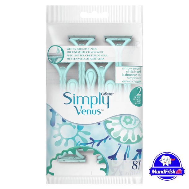 Gillette Simply Venus 8-pk. Engangsskrabere