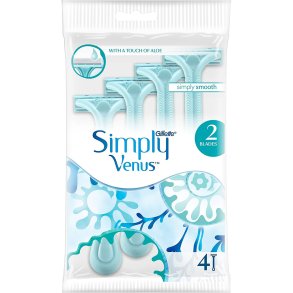 Gillette Engangsskraper Simply Venus 4-pk.