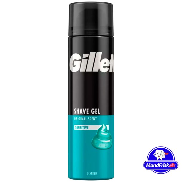Gillette Barbergel Sensitive Skin 200 ml.