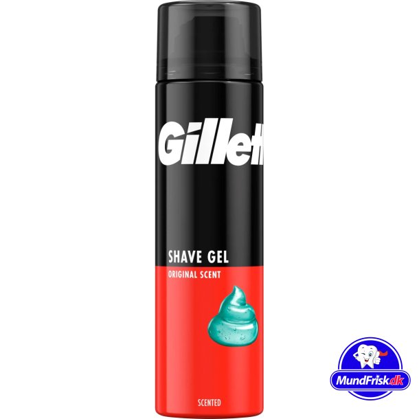 Gillette Barbergel Normal Skin Rd Original 200 ml.