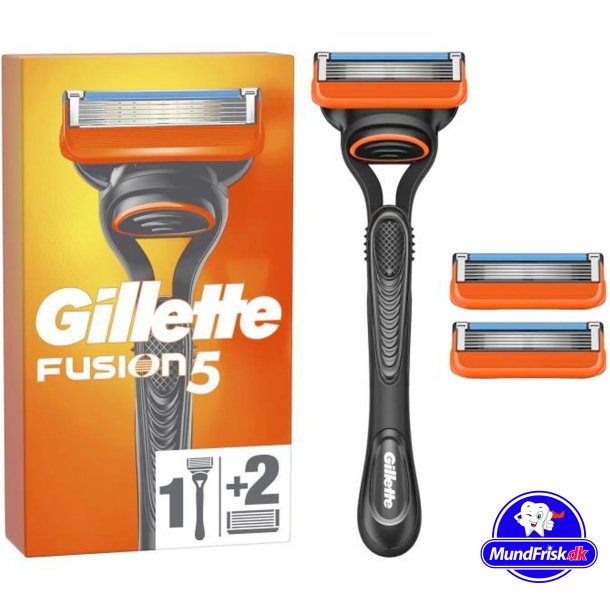 Gillette Fusion5 Rasierer + 3 Stk. Rasierklingen