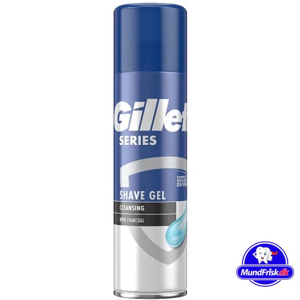 Gillette Sarja Parranajogeeli CHARCOAL 200 ml.