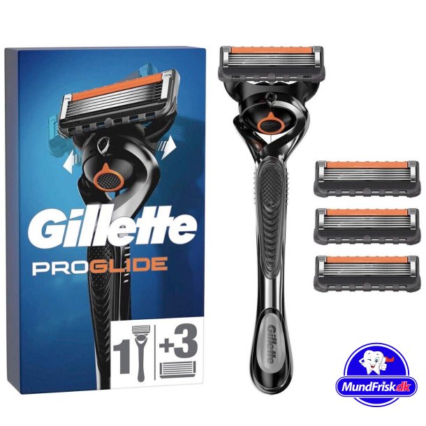 Gillette Fusion5 ProGlide Rasierer inkl. 4 Rasierklingen