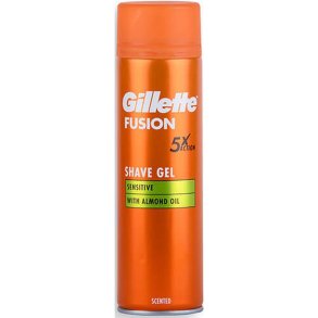 Gillette Bargel Fusion Sensitive Mandelolje 200 ml