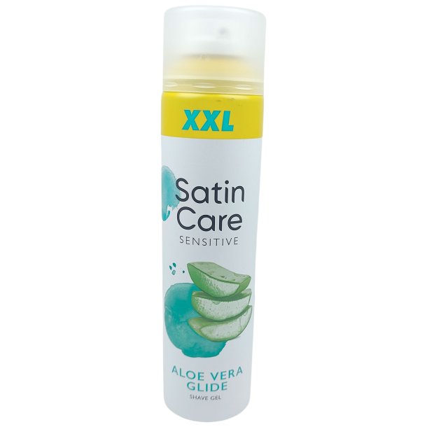 Gillette Satin Care Sensitive Bar Gel Aloe Vera XXL 240 ml.