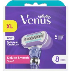 Gillette Venus 8 st. Deluxe Smooth Swirl Razor Blades 