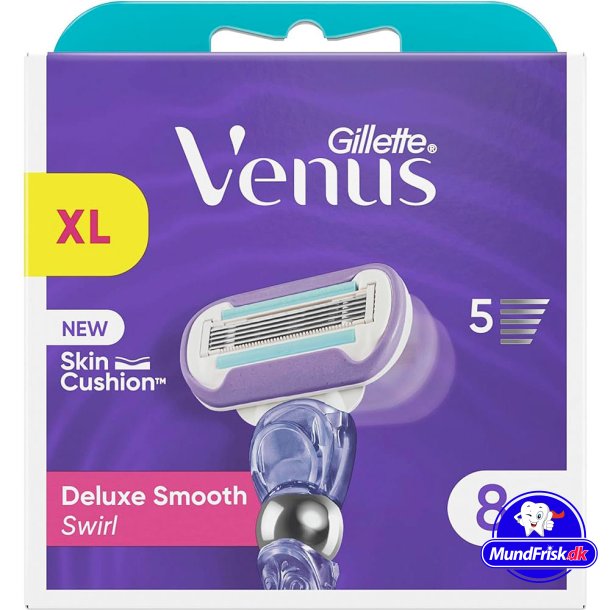 Gillette Venus 8 Stk. Deluxe Smooth Swirl Rasierklingen