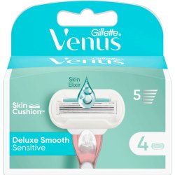 Gillette Venus Deluxe Smooth Sensitive Razor Blades 4 st.