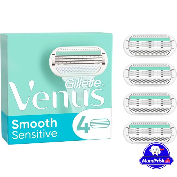 Gillette Barberblade Venus Smooth Sensitive 4-pk.
