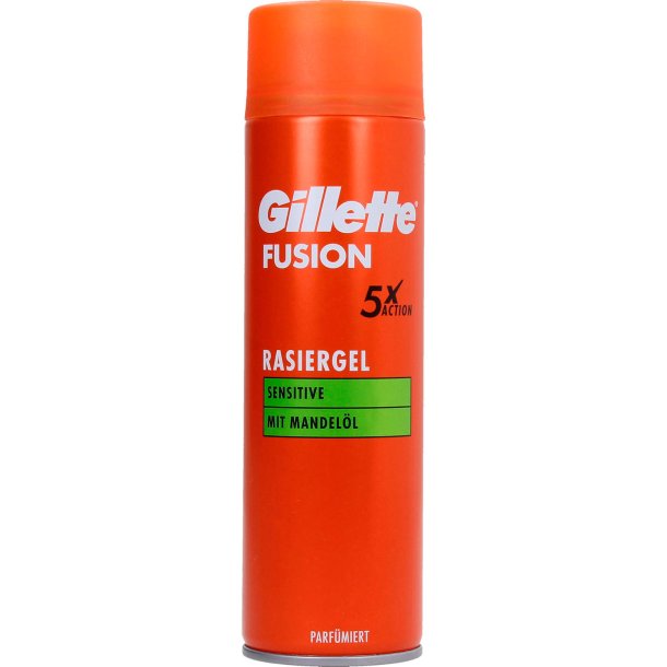 Gillette Shaving Gel Fusion Sensitive Gel 200 ml