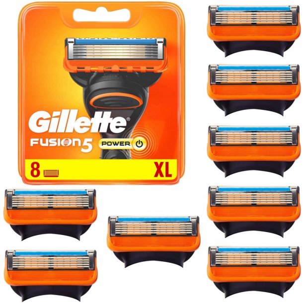 Gillette 8-pk. Fusion5 Power Barberblade 