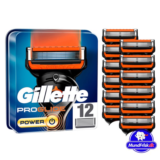 Gillette Barberblad ProGlide Power 12-pk. 