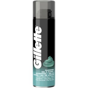 Gillette Barberskum Regular Sensitive Gel 200 ml