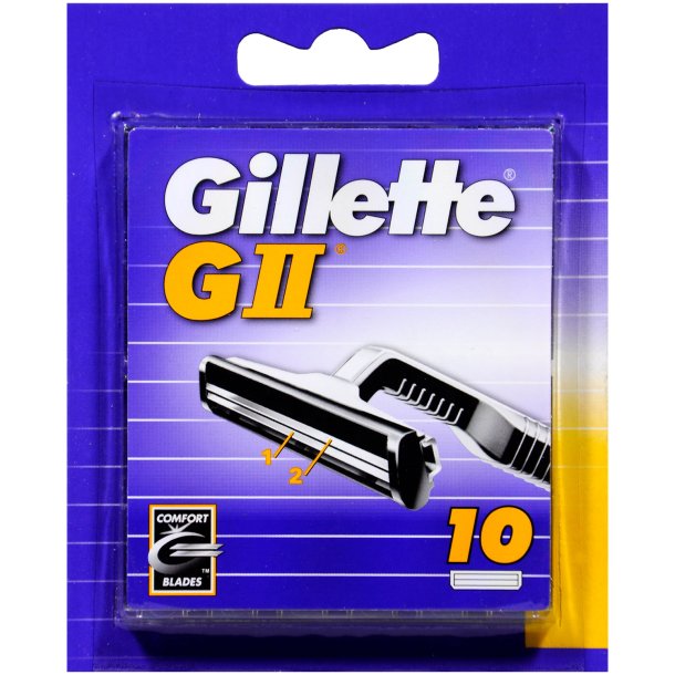Gillette Barberblad GII G2 10-pk.