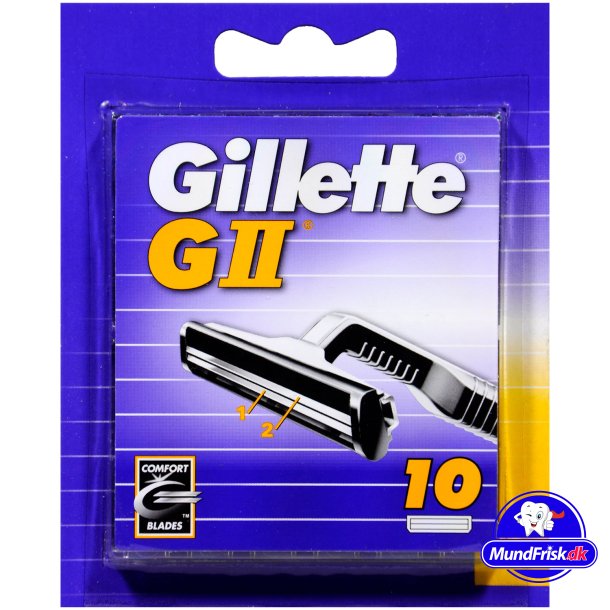 Gillette Rasierklingen GII G2 10er-Pack.