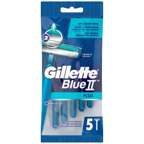 Gillette Engangsskrabere Blue II Plus 5-pk.