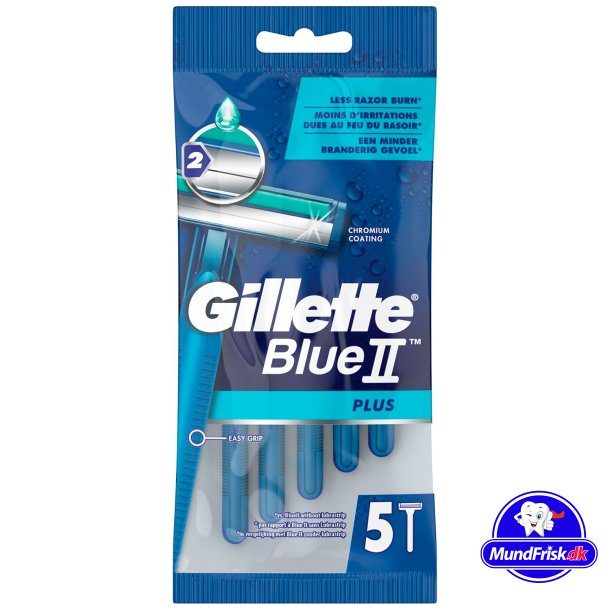 Gillette Einwegschaber Blue II Plus 5er-Pack.