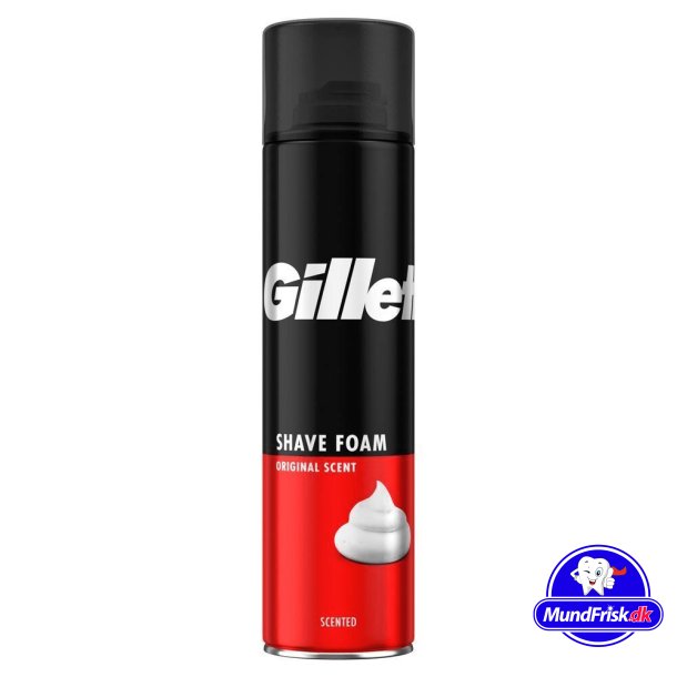 Gillette Rasierschaum 300 ml. Normales Hautrotes Original