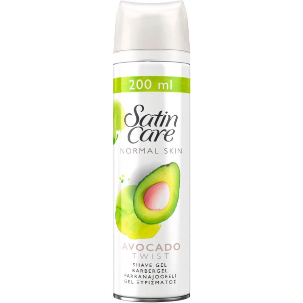 Gillette Satin Care Gel � raser Avocado Peau Normale