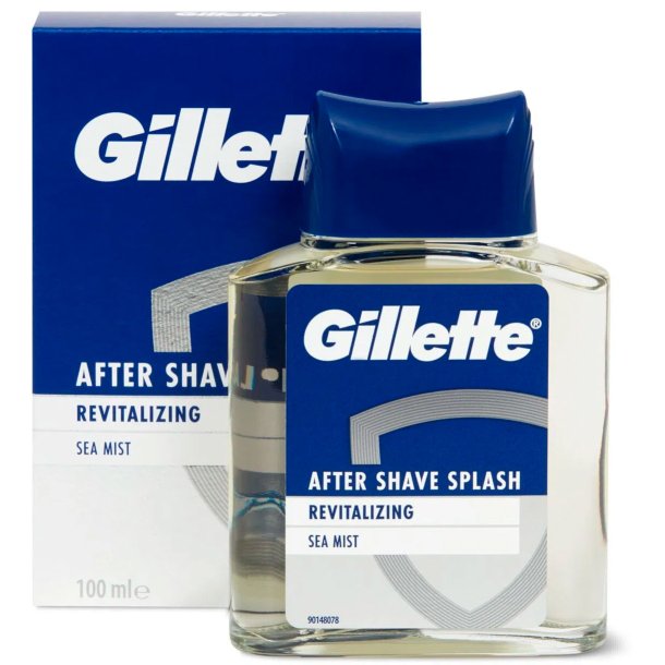 Gillette Aftershave Revitalizing Sea Mist 100 ml.