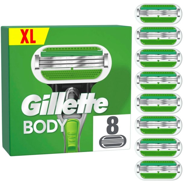 Gillette Barberblader Body 8-pk.
