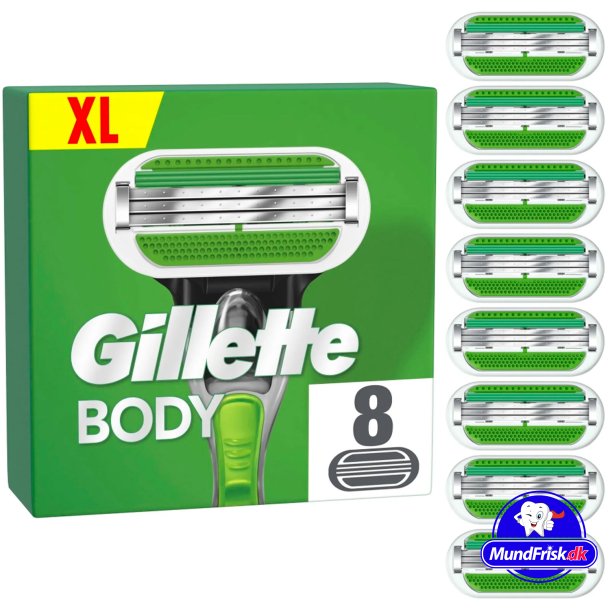 Gillette Rasierklingenk&ouml;rper 8er-Pack.