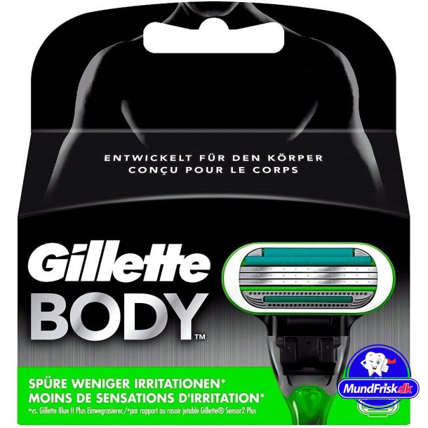 Gillette Barberblade Body 4-pk.