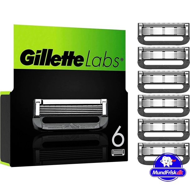 GilletteLabs Rasierklingen 6er-Pack.