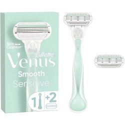 Gillette Venus Smooth Sensitive Barberskraber + Ekstra Barberblad