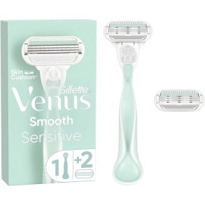 Gillette Venus Smooth Sensitive Barberskraber + Ekstra Barberblad