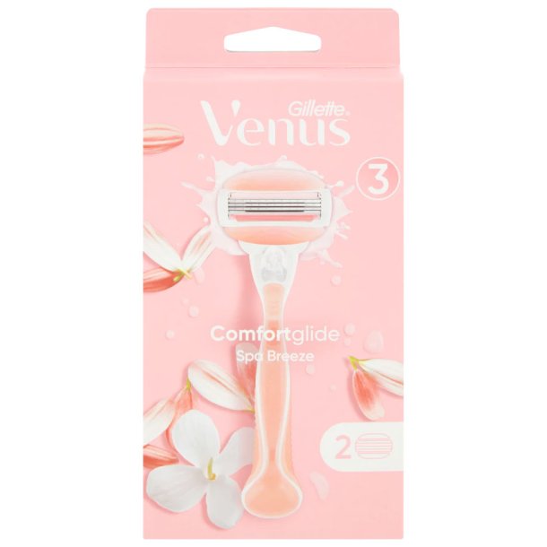 Gillette Venus Comfortglide Spa Breeze Barberskraber Ekstra Barberblad