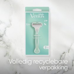 Gillette Venus Smooth Sensitive Barberskraber + Ekstra Barberblad
