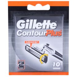 Gillette Rakblad 100 st. Contour Plus 10 x 10 st.
