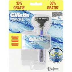 Gillette Mach3 barberhvel Inkl. 3 barberblader
