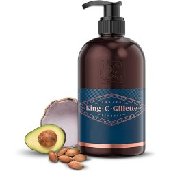 Gillette King C. Bart- und Gesichtswaschmittel 350 ml.