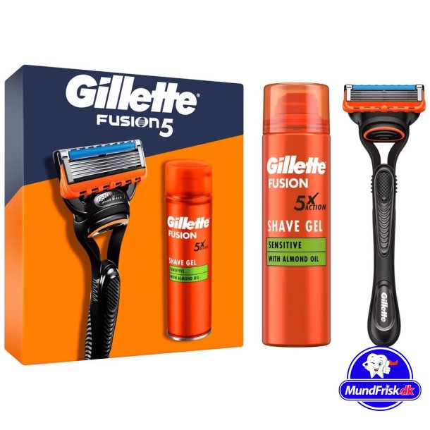 Gillette Fusion5 Set Razor + Rakskum