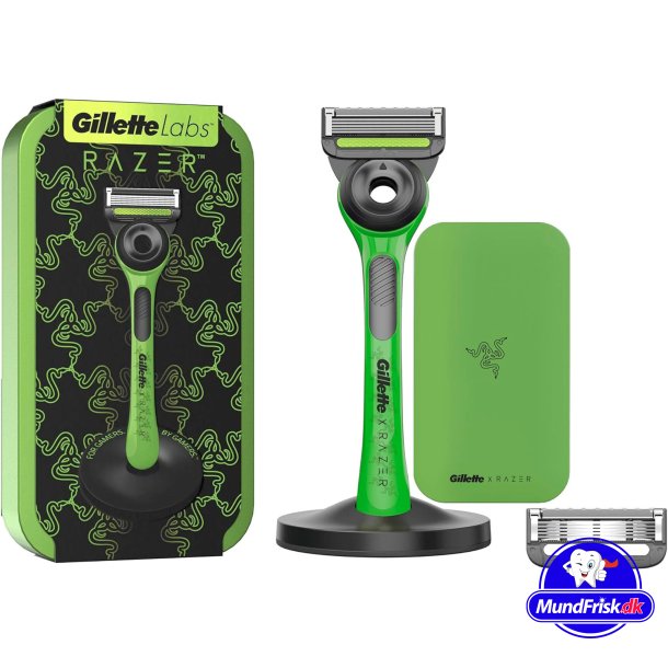 GilletteLabs Rasierer + 2 Rasierklingen Gaming Edition