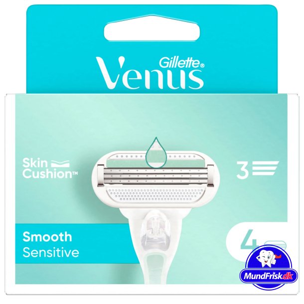 Gillette Venus Smooth Sensitive 4 Stk. Rasierklingen