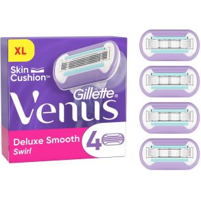 Gillette Venus Deluxe Smooth Swirl 4 stk. Barberblade 