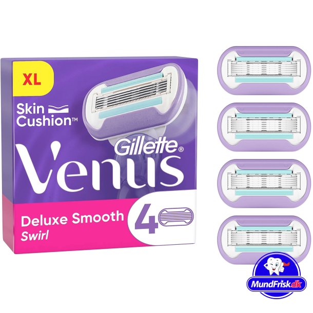 Gillette Venus Deluxe Smooth Swirl 4 Stk. Rasierklingen
