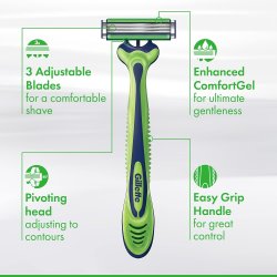 Gillette Sensor3 Sensitive 8 stk. Engangsskrabere