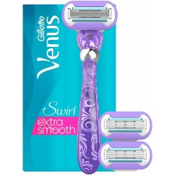 Venus Deluxe Smooth Swirl Gillette Barberskraber Inkl. 3 Barberblade